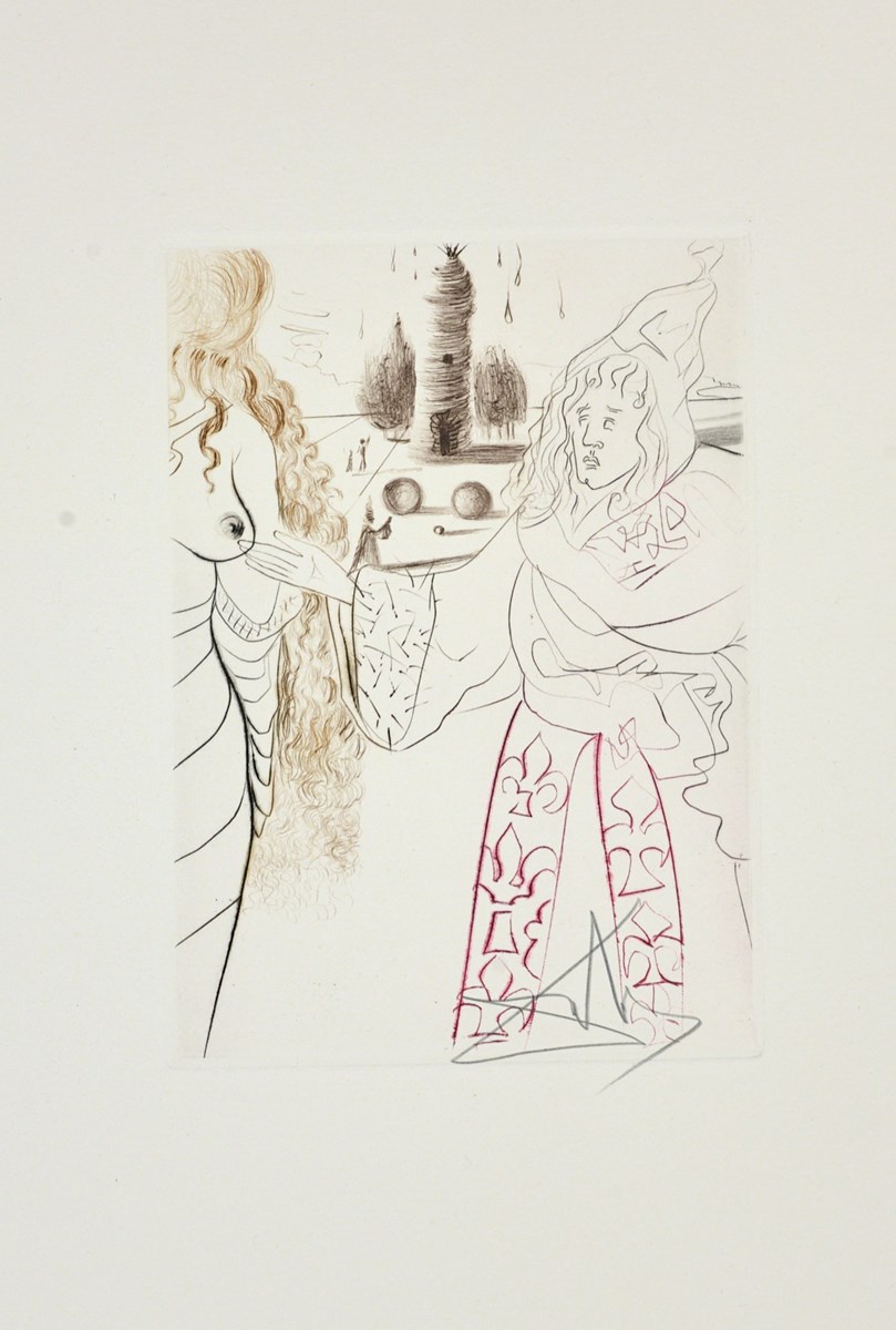 La Femme Adultère from Le Décameron suite, 1972